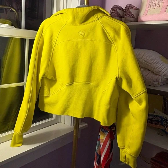Lululemon Scuba Oversized Funnel Neck 1/2 zip - Picture 3 of 6